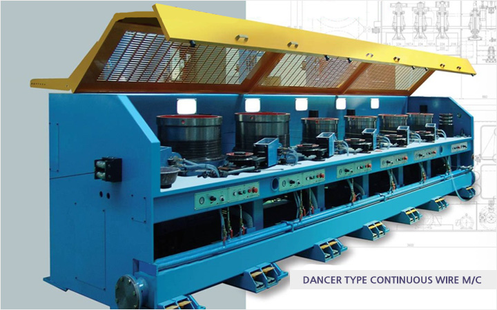 DANCER TYPE CONTINUOUS WIRE M/C